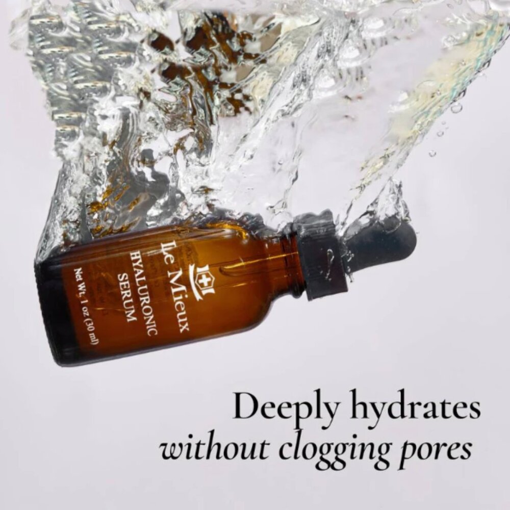 NIB Le Mieux Hyaluronic Acid Serum Full Size 1 Fl Oz Retail Price $70.00